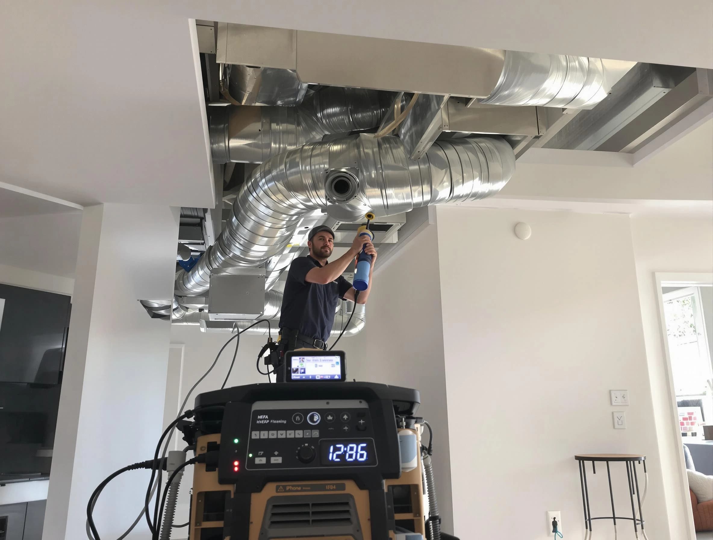 Advanced pure air duct cleaning by Belen Air Duct Cleaning in Belen