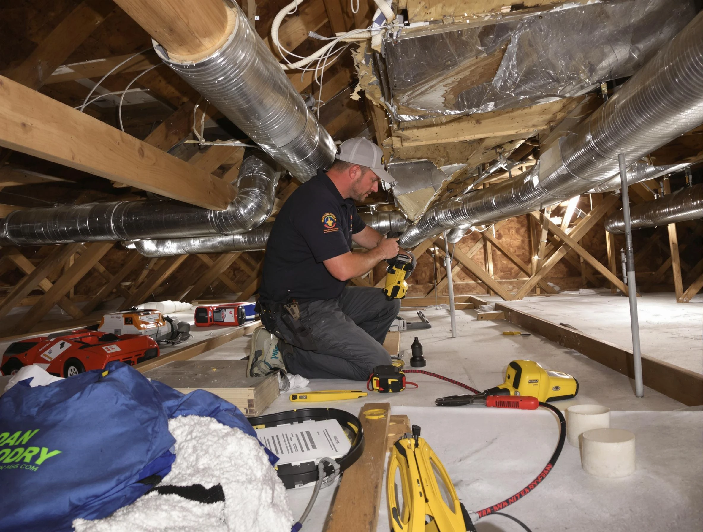 Professional air duct repair by Belen Air Duct Cleaning in Belen