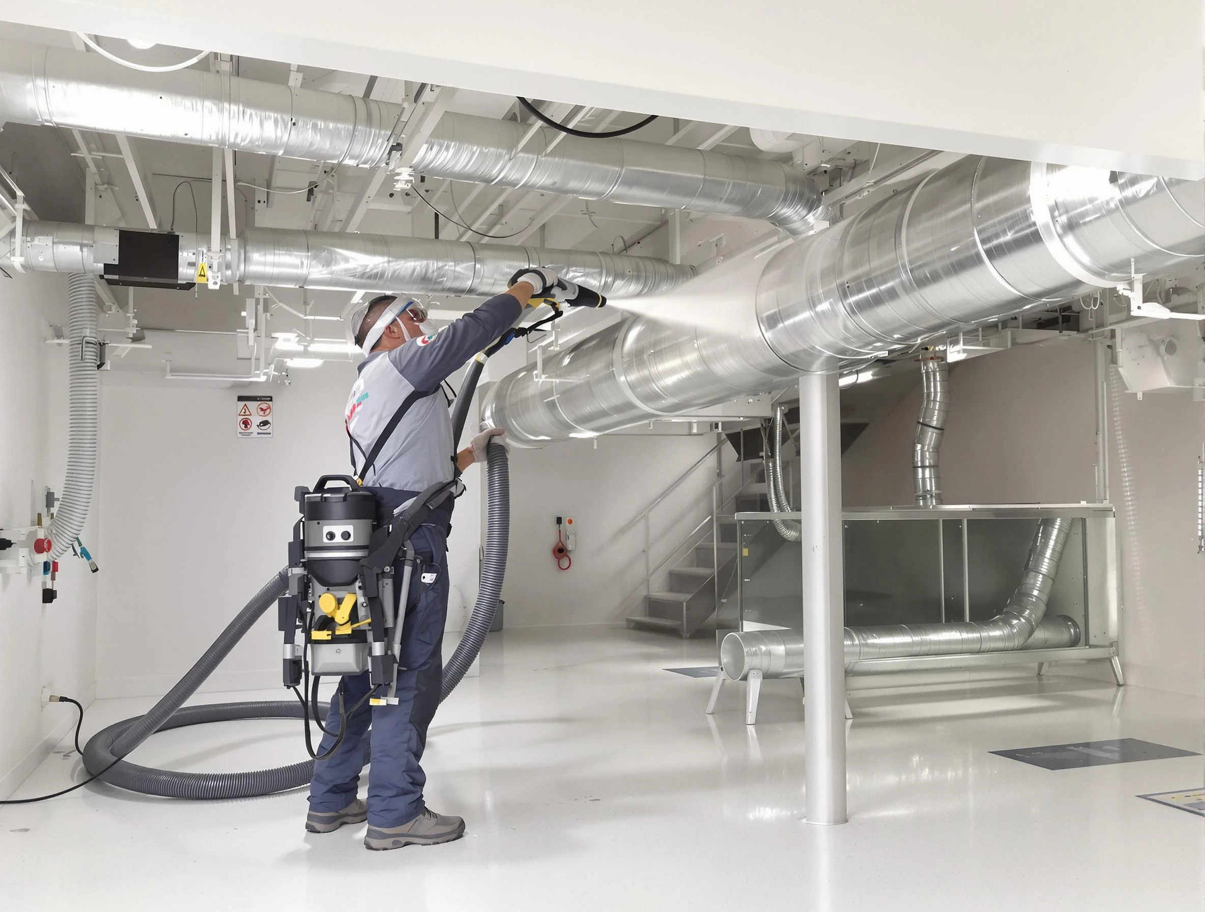 Professional central duct cleaning by Belen Air Duct Cleaning in Belen